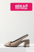 Туфли кожаные на каблуке Flow Furla фото 1