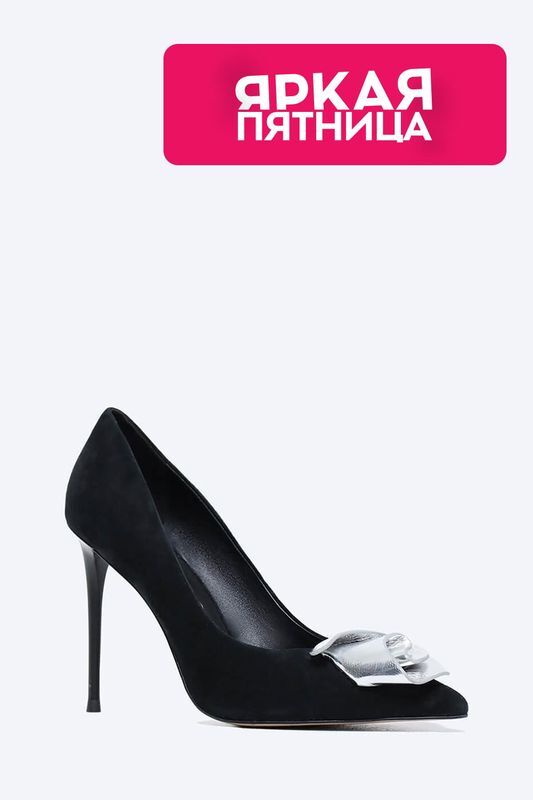 Туфли велюровые с декором VITACCI фото 1