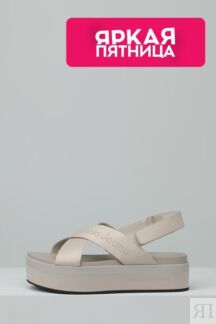 Сандалии на высокой платформе Calvin Klein