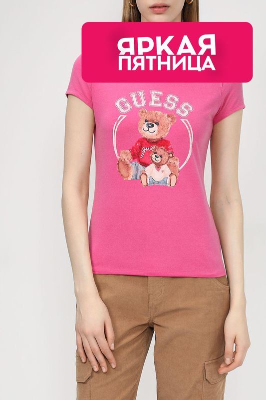 Футболка с принтом Guess фото 1