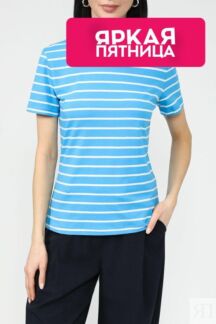 Футболка хлопковая в полоску Esprit Casual