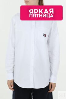 Рубашка хлопковая Tommy Jeans