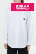 Рубашка хлопковая Tommy Jeans фото 1