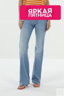 Джинсы с эффектом потертости Tommy Jeans