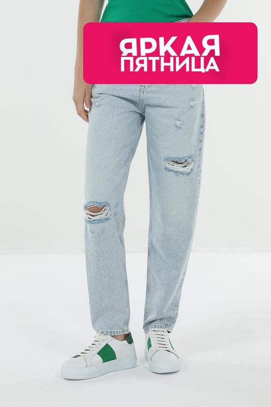 Джинсы рваные Tommy Jeans фото 1