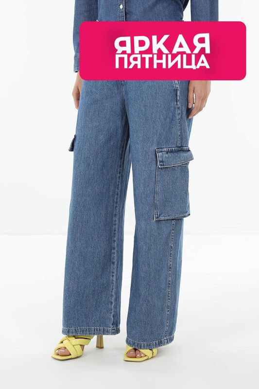 Джинсы с накладными карманами LEVI'S фото 1