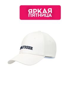 Бейсболка хлопковая с логотипом Tommy Hilfiger