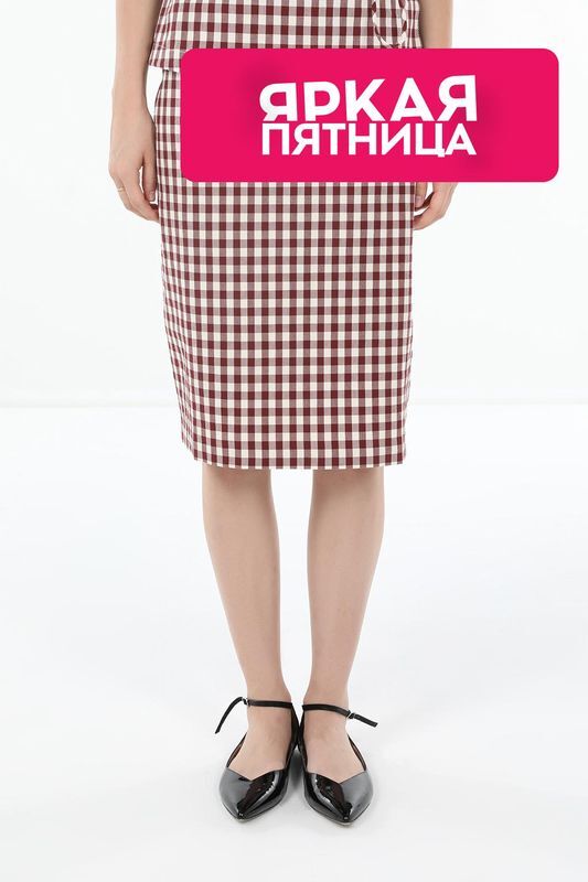 Юбка в клетку Tommy Hilfiger фото 1