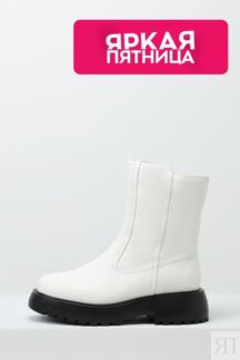 Ботинки кожаные на шерстяном меху Ever be