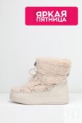 Ботинки меховые на шнуровке Ever be фото 1