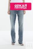 Джинсы с эффектом потертости Guess фото 1