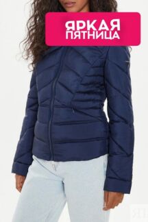 Куртка утепленная с воротником стойкой Guess