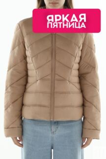Куртка утепленная с воротником стойкой Guess