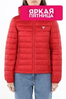 Куртка утепленная с капюшоном Guess Jeans