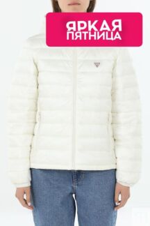 Куртка утепленная с капюшоном Guess Jeans