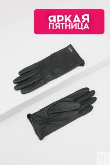 Перчатки кожаные с трикотажной подкладкой BOSS