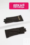 Перчатки кожаные Moschino фото 1