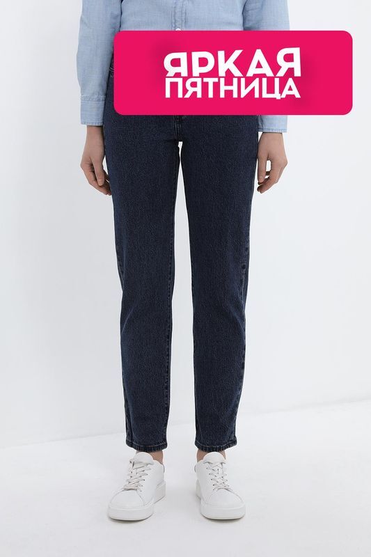 Джинсы однотонные облегающего кроя LEVI'S фото 1