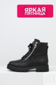 Ботинки на шнуровке с тиснением логотипа Guess фото 1