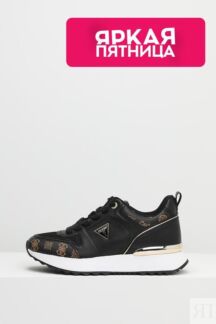 Кроссовки комбинированные с логотипом Guess