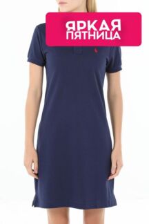 Платье-поло хлопковое POLO RALPH LAUREN