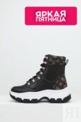 Ботинки комбинированные на массивной подошве Guess фото 1
