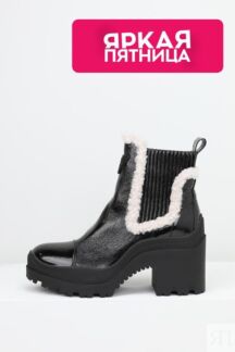 Полусапоги-челси на каблуке Guess