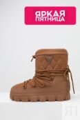 Сапоги утепленные на высокой подошве со шнуровкой Guess фото 1
