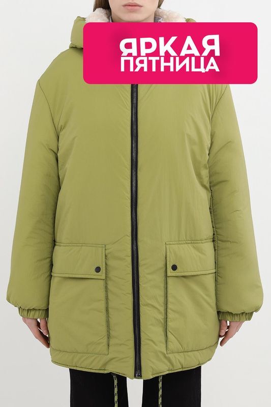 Куртка утепленная двусторонняя с капюшоном Esprit Casual фото 1
