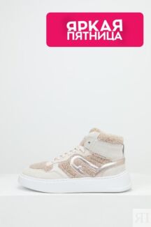Кроссовки комбинированные с мехом Eco Gemma Furla