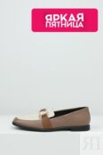 Туфли лоферы кожаные с пряжкой Furla фото 1