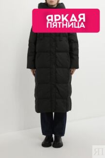 Пальто утепленное с капюшоном ELEGANZZA