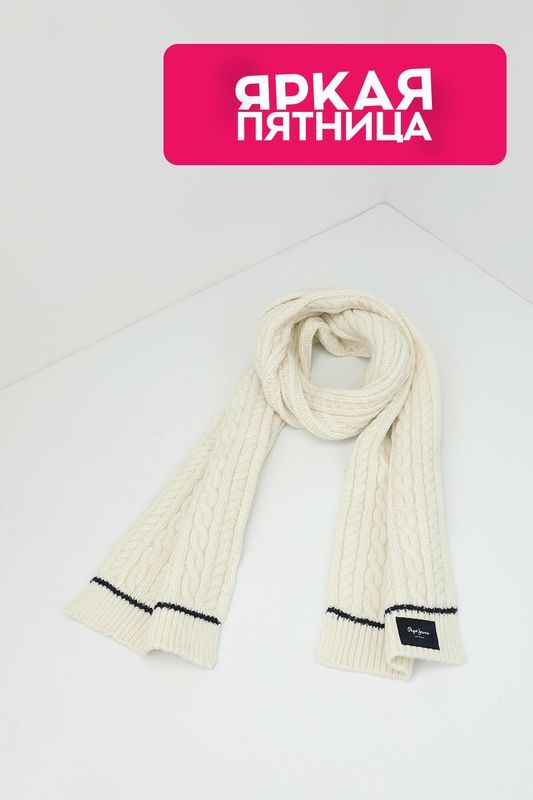 Шарф с контрастными деталями PEPE JEANS фото 1