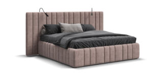 Кровать BOSS INFINITY 180*200 NEW Велюр Royal пион NEW