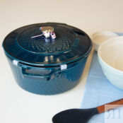 Кокот круглый, 24 см, 4,25 л, морская волна, Staub Staub 14522437 фото 2