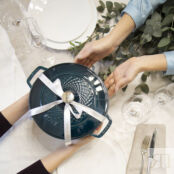 Кокот круглый, 24 см, 4,25 л, морская волна, Staub Staub 14522437 фото 3