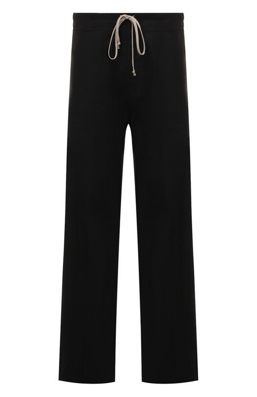 Хлопковые брюки Rick Owens RU02D6378/TE фото 1