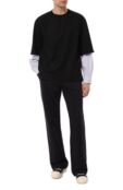 Хлопковые брюки Dries Van Noten 242-021154-9610 фото 2