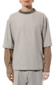 Комбинированный свитшот Dries Van Noten 242-020746-9261 фото 3