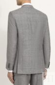 Костюм из смеси шерсти и льна с шелком Brioni RA0J0L/P7AN5/BRUNIC0/2 фото 3