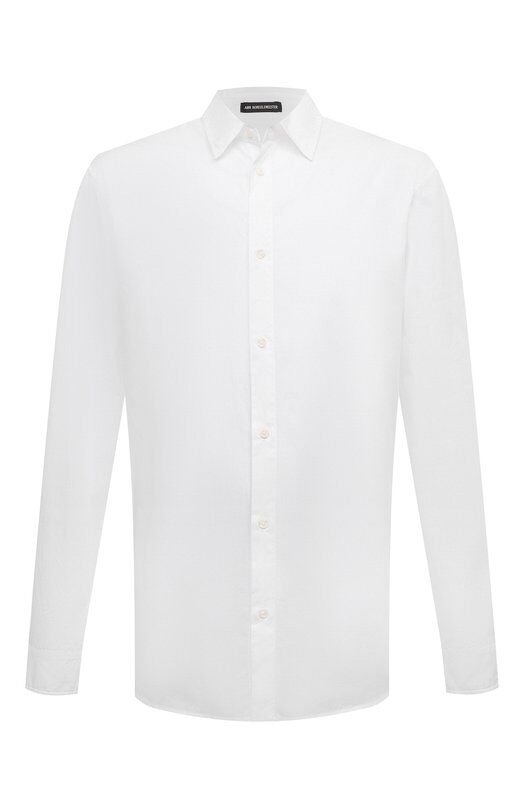 Хлопковая рубашка Ann Demeulemeester C000-M-SH04-FA296-001 фото 1