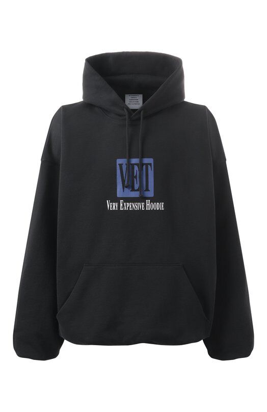 Хлопковое худи VETEMENTS UA66HD640B фото 1