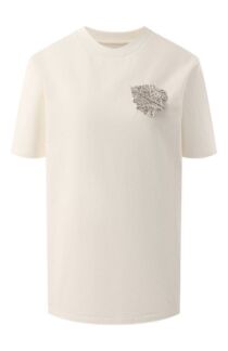 Хлопковая футболка Jil Sander