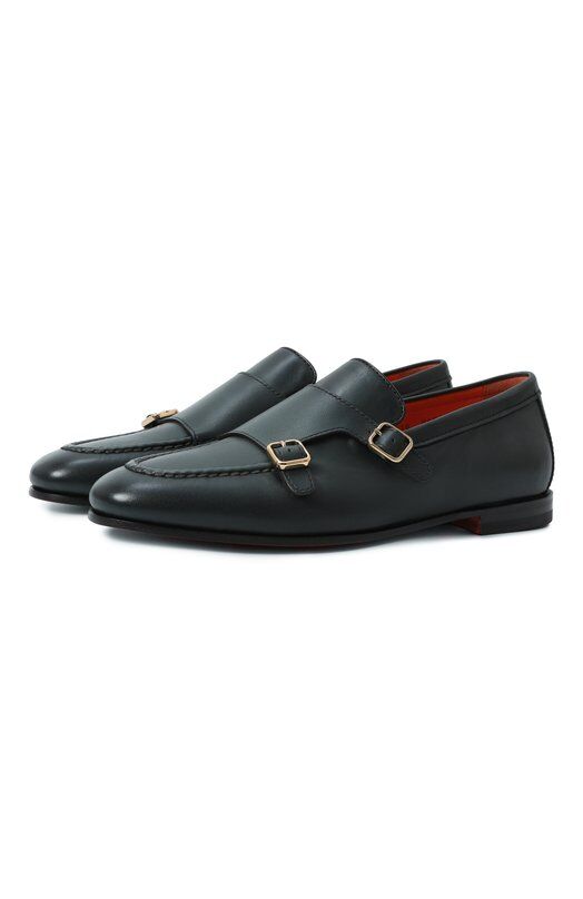 Кожаные монки Carlos Santoni MCNG18003SA4BSLFZ32 фото 1