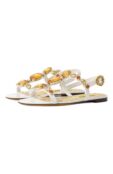 Кожаные сандалии Bianca Dolce & Gabbana CQ0601/AT848 фото 1