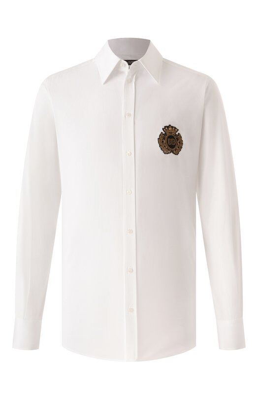 Хлопковая рубашка Dolce & Gabbana G5ML1Z/GI757 фото 1