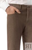 Брюки из хлопка и шерсти Canali V1551/AV05333 фото 5