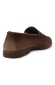 Замшевые лоферы Malibu Santoni MGAG19006TGRSEAA фото 5