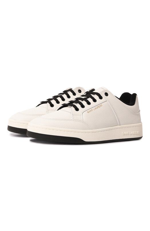 Кожаные кеды SL/61 Saint Laurent 713600 фото 1