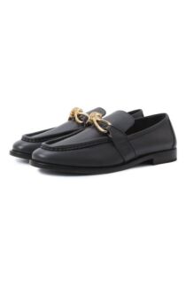 Кожаные лоферы Astaire Bottega Veneta
